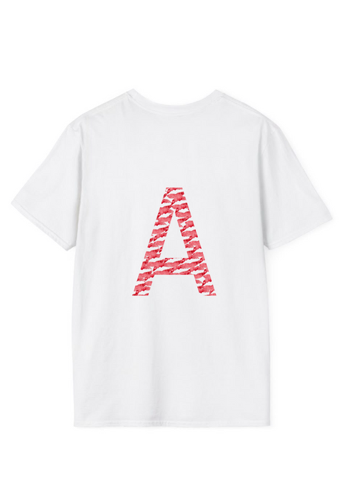 Hand-draw Initial T-Shirt - Choose Your Letter (Love Edition)❣️