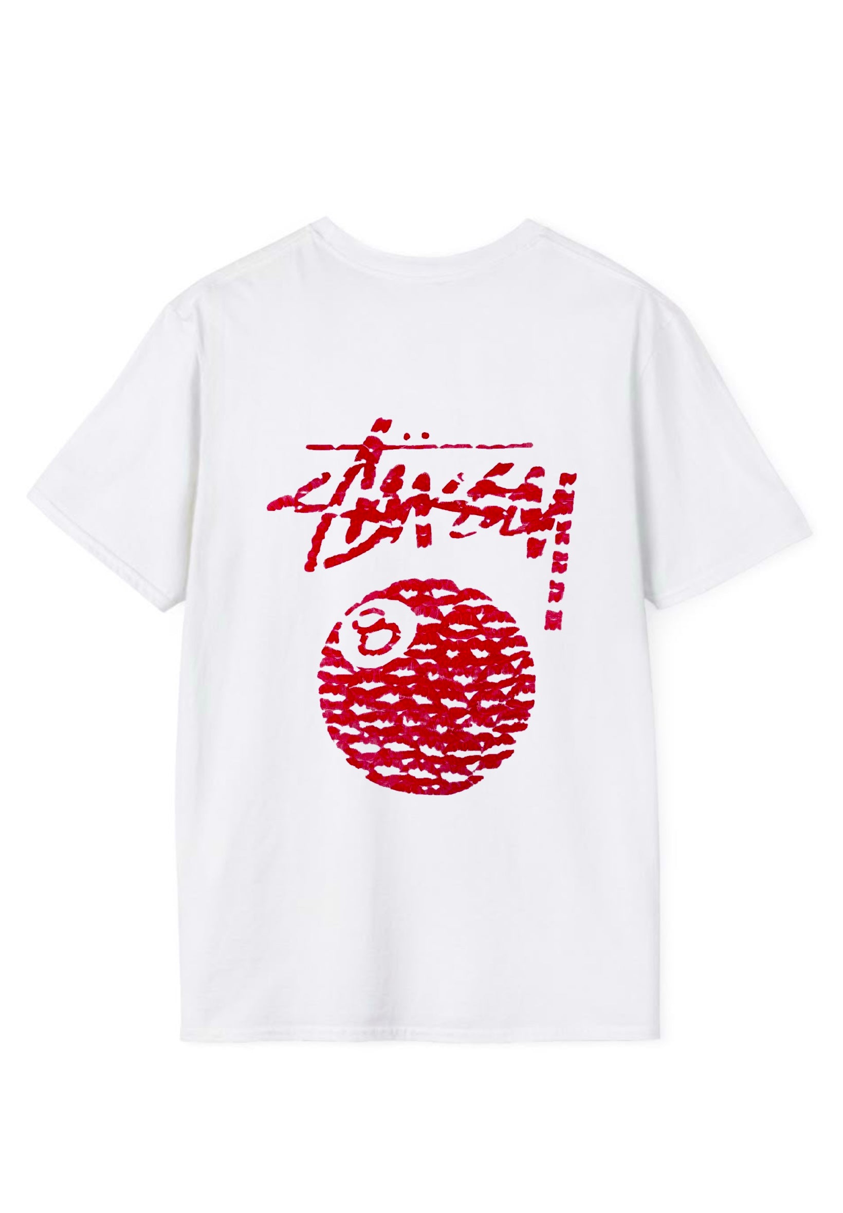 Kiss Logo Stüssy Version T-Shirt💋